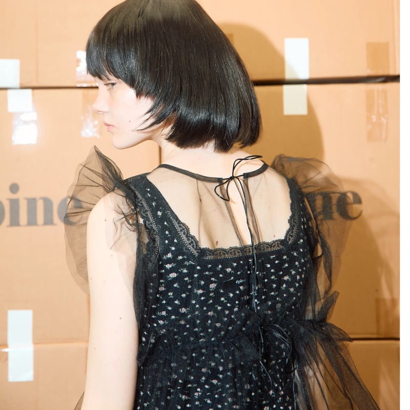 all tulle frill blouse(3 color) | épine all tulle frill blouse(3 color) | épine