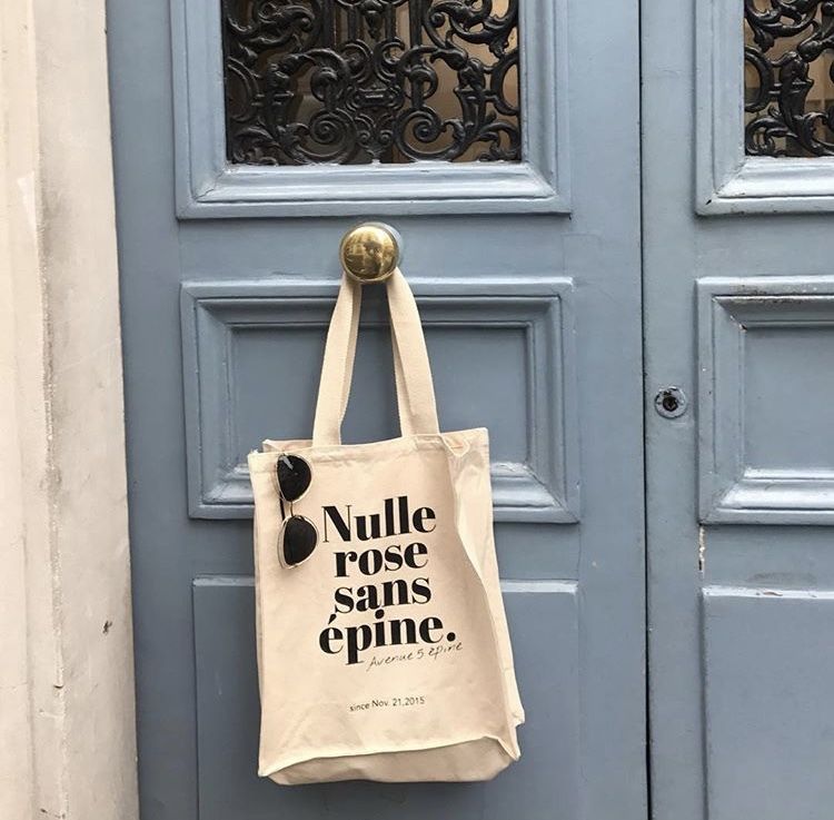 épine original canvas tote bag | épine