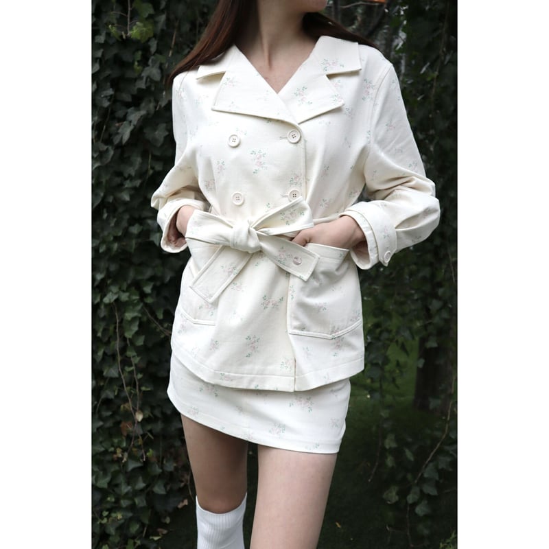 é belt jacket flower | épine 