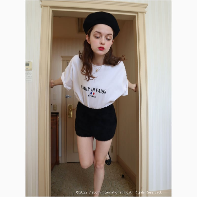 Emily in Paris×épine》French big tee | épine