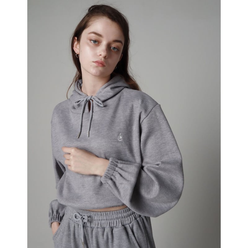 é knit hoodie gray | épine