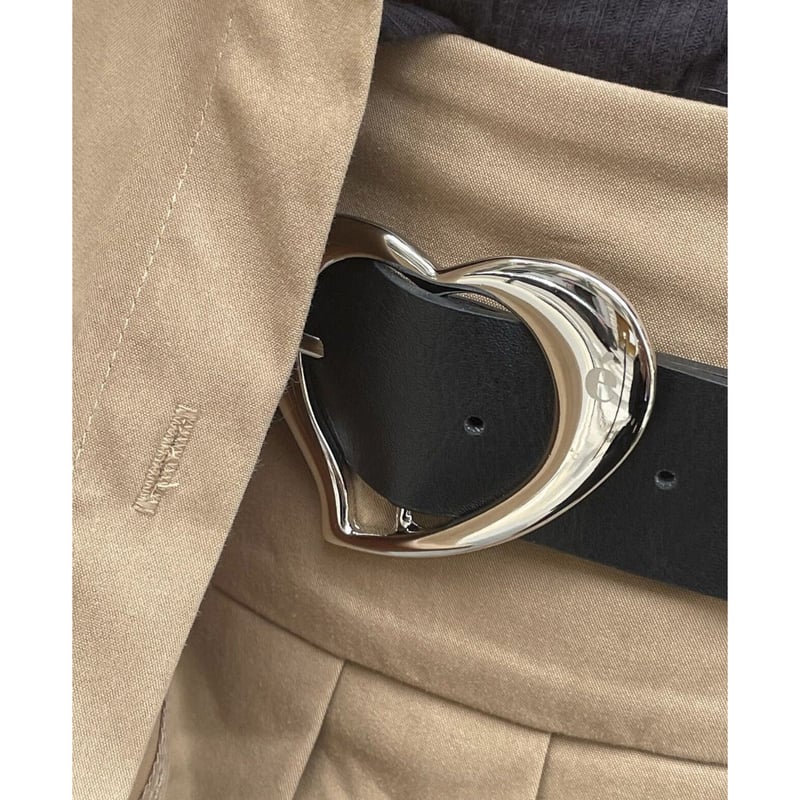 é Heart buckle belt | épine é Heart buckle belt | épine