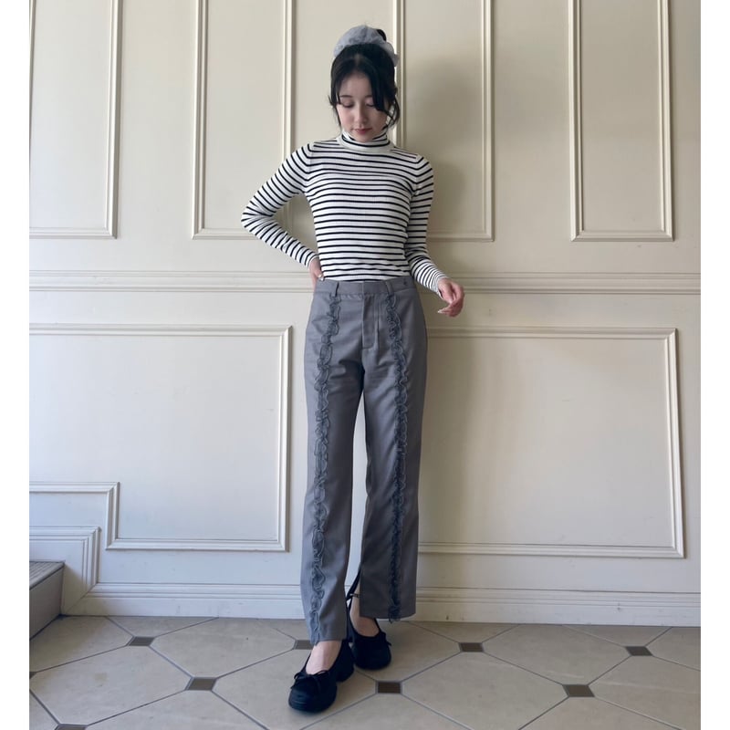 é tulle frill slacks pants | épine