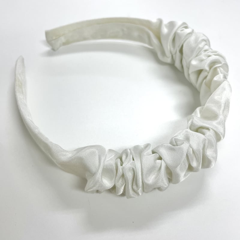 gather headband white | épine
