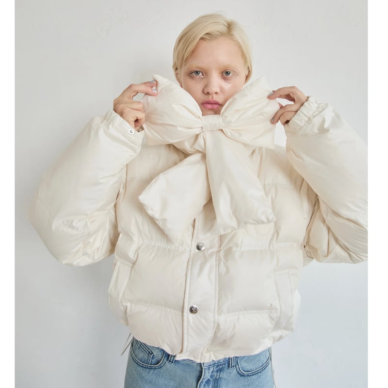 é ribbon muffler down coat(4color) | épine é ribbon muffler down coat(4color) | épine