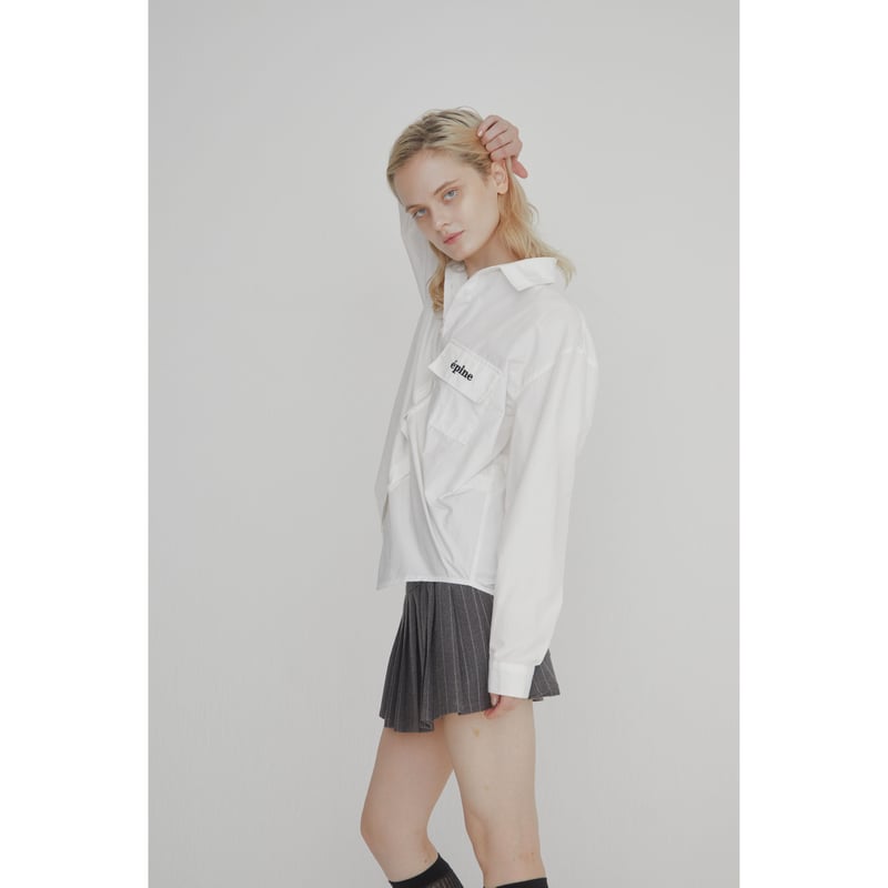 épine over design shirt white | épine épine over design shirt white | épine