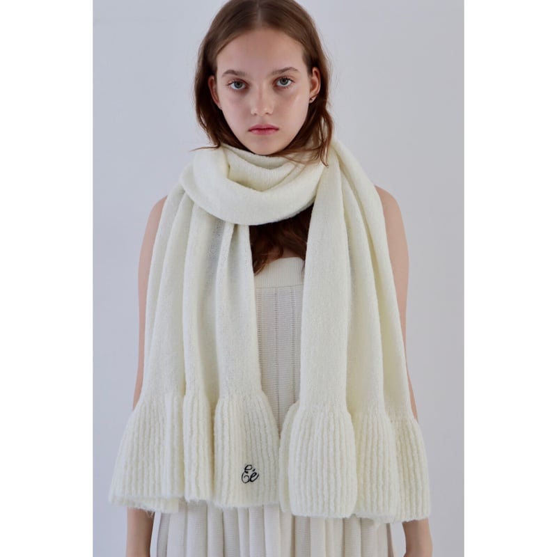 Eé frill knit muffler（4color） | épine