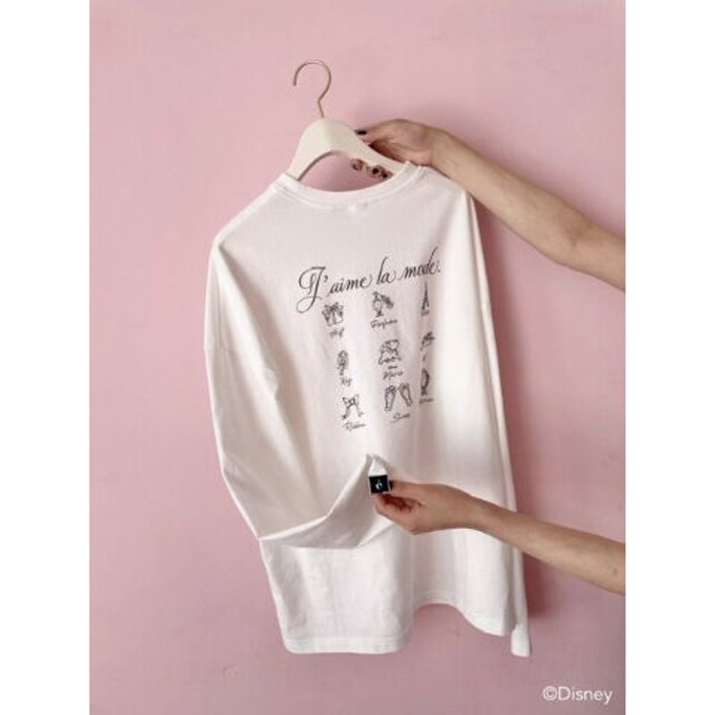 Disney Marie＞Bonjour long TEE（2color） | épine