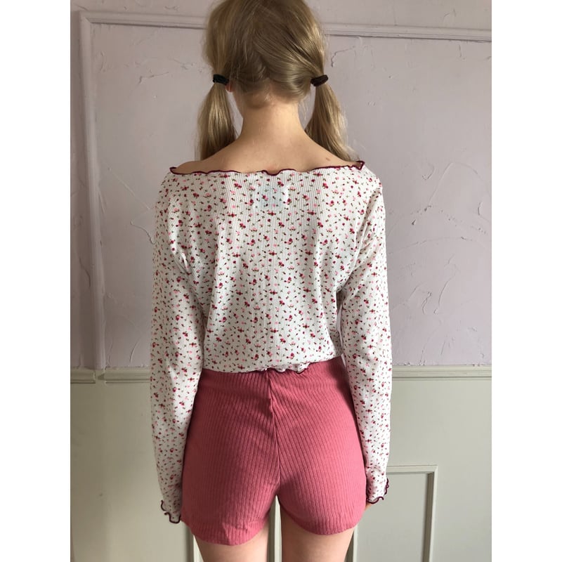 epine piping flower lib tee【期間限定値下げ】 piping flower lib tee | épine