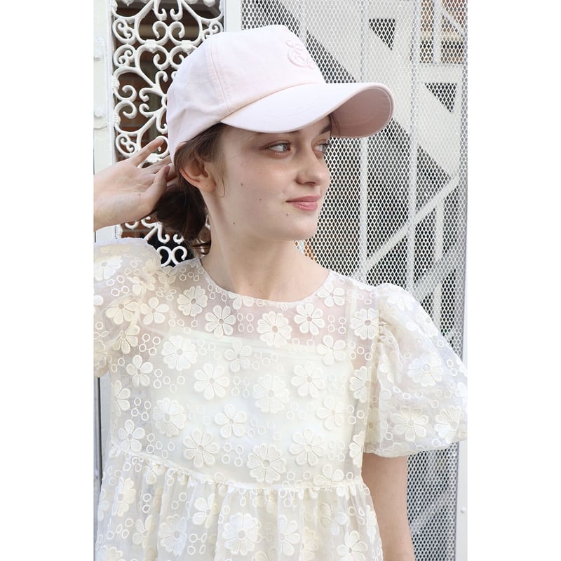 organdy flower tunic onepiece （camisole set） |  