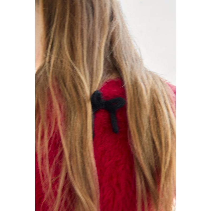 épine ribbon shaggy knit cardigan(2color) | épine épine ribbon shaggy knit cardigan(2color) | épine