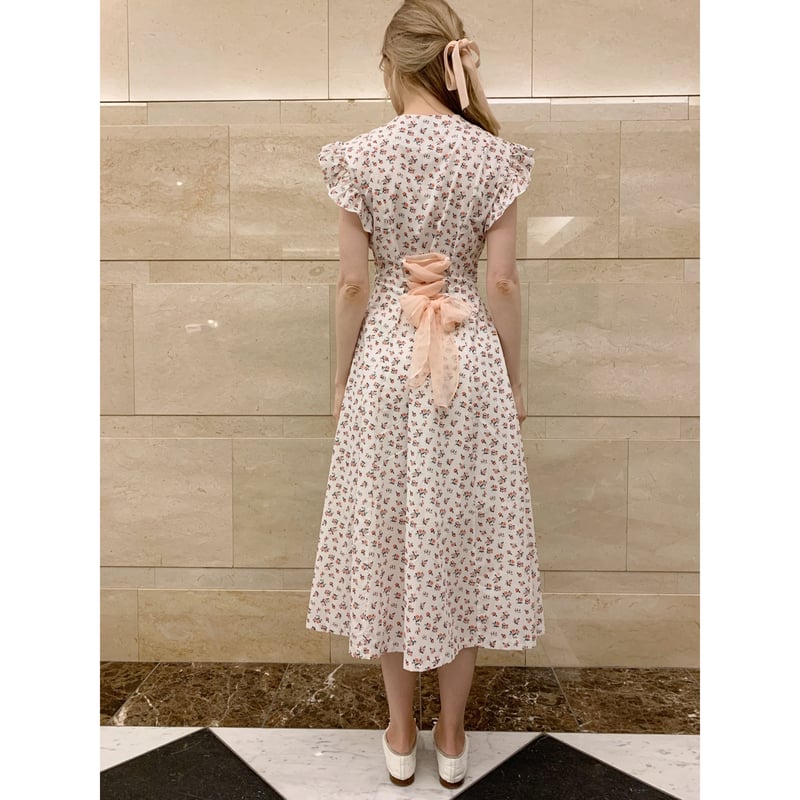 アントワーヌベアワンピース ぼかし薔薇