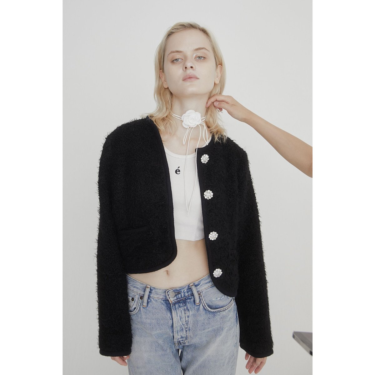 DIANTE完売商品☆PREMIUM ECO FUR JACKET