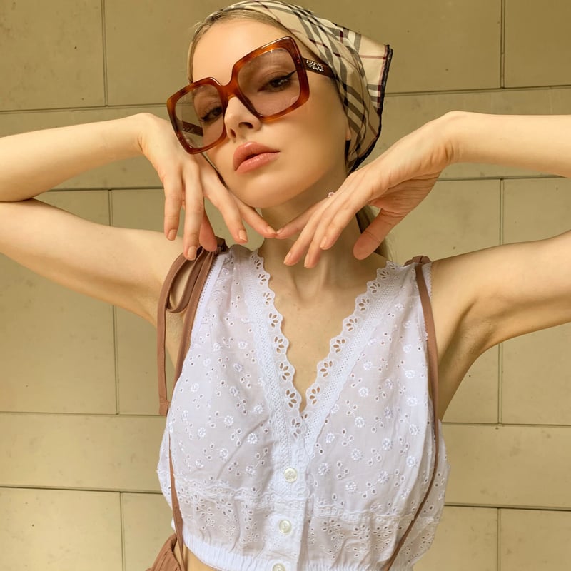 cotton lace tops | épine