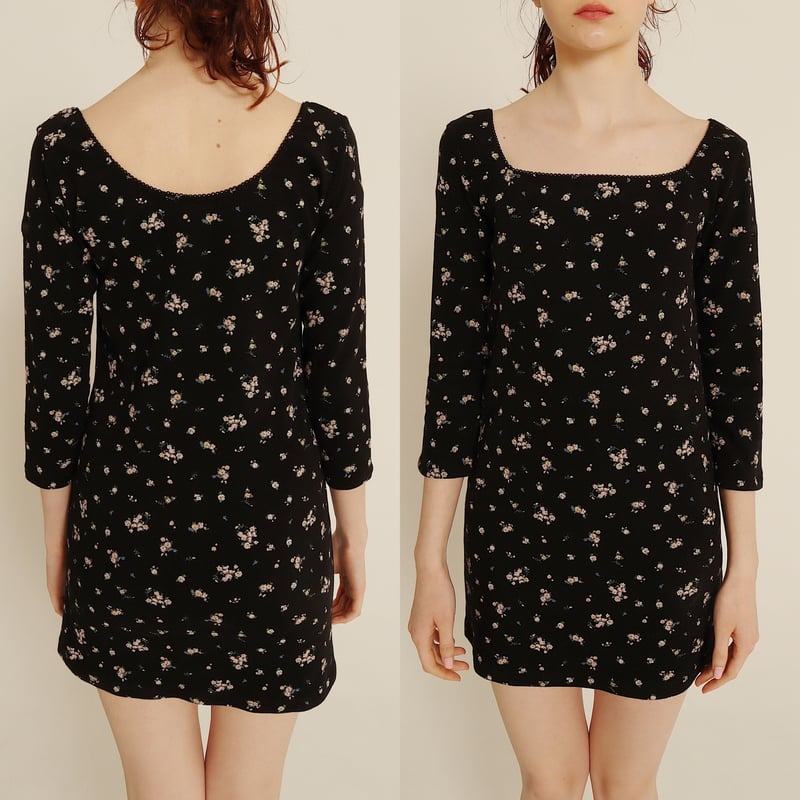 ballerina neck French onepiece flower | épine