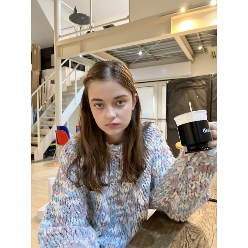 handmade knit marble | épine 