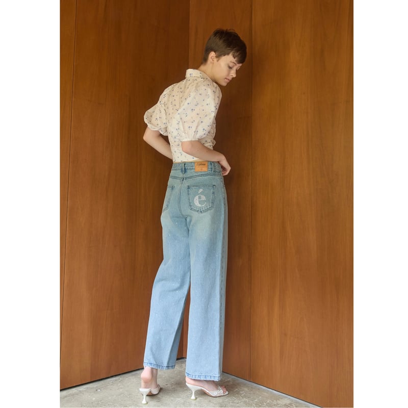 é rhinestone jeans(2color) | épine é rhinestone jeans(2color) | épine