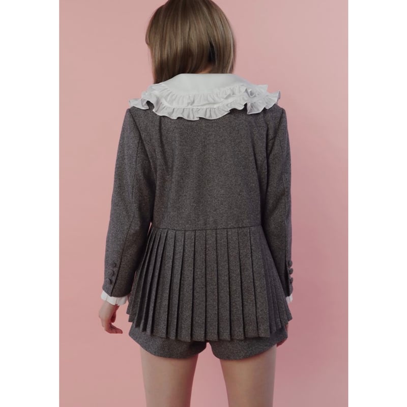 pleats frill jacket (3color) | épine pleats frill jacket (3color) | épine