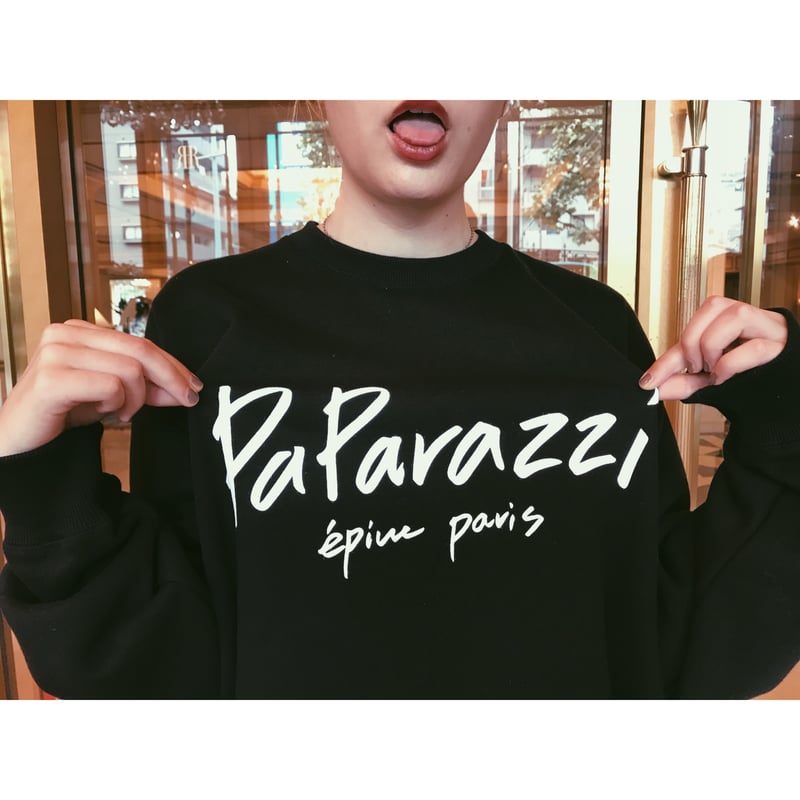 paparazzi sweat black | épine paparazzi sweat black | épine