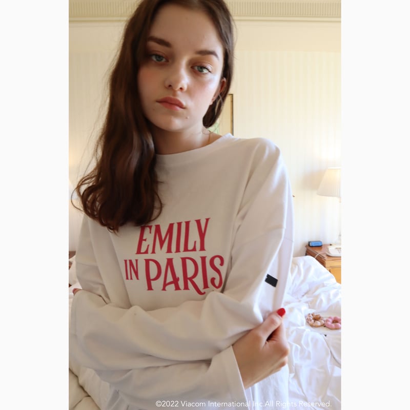 Emily in Paris×épine photograph long tee