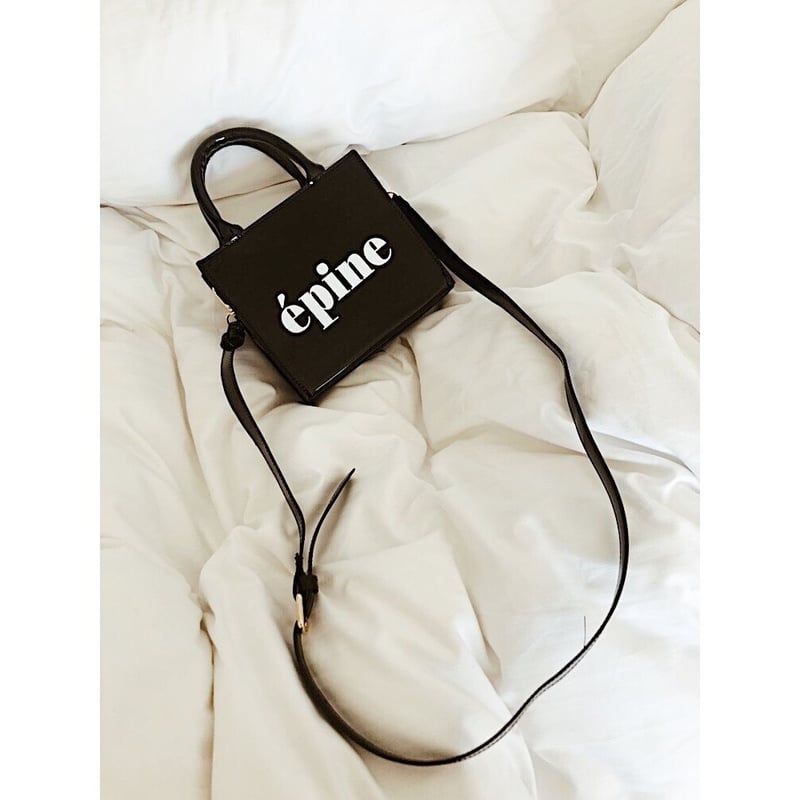 épine logo enamel 2way bag | épine épine logo enamel 2way bag | épine