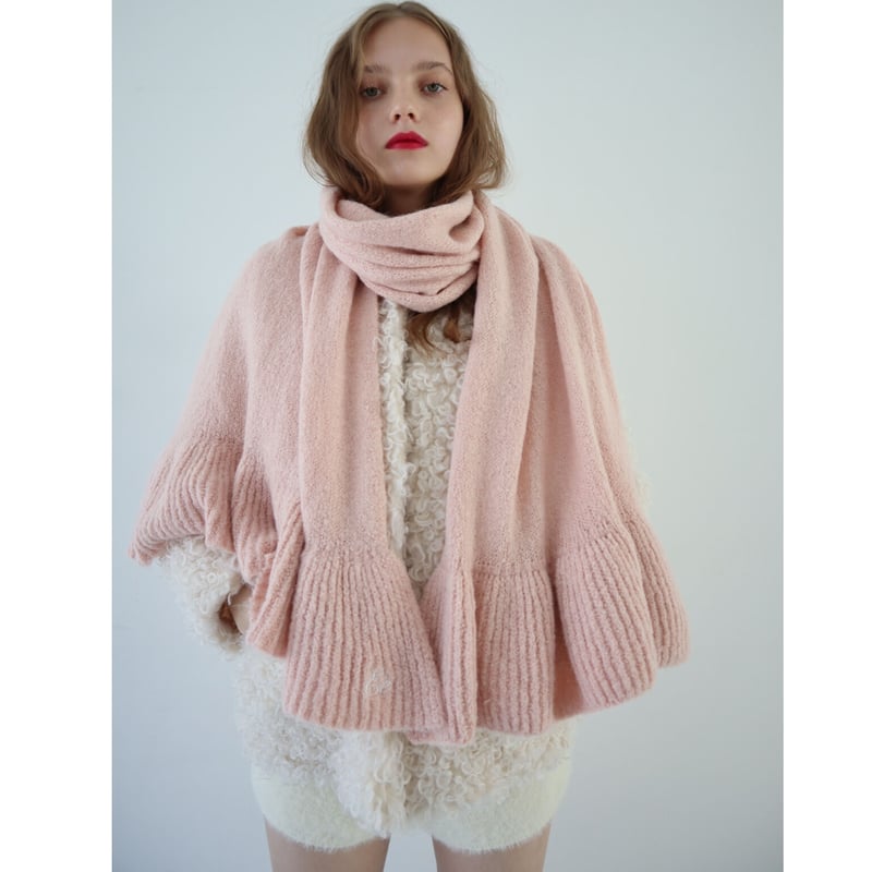 epine Eé frill knit muffler(最終値下げ)