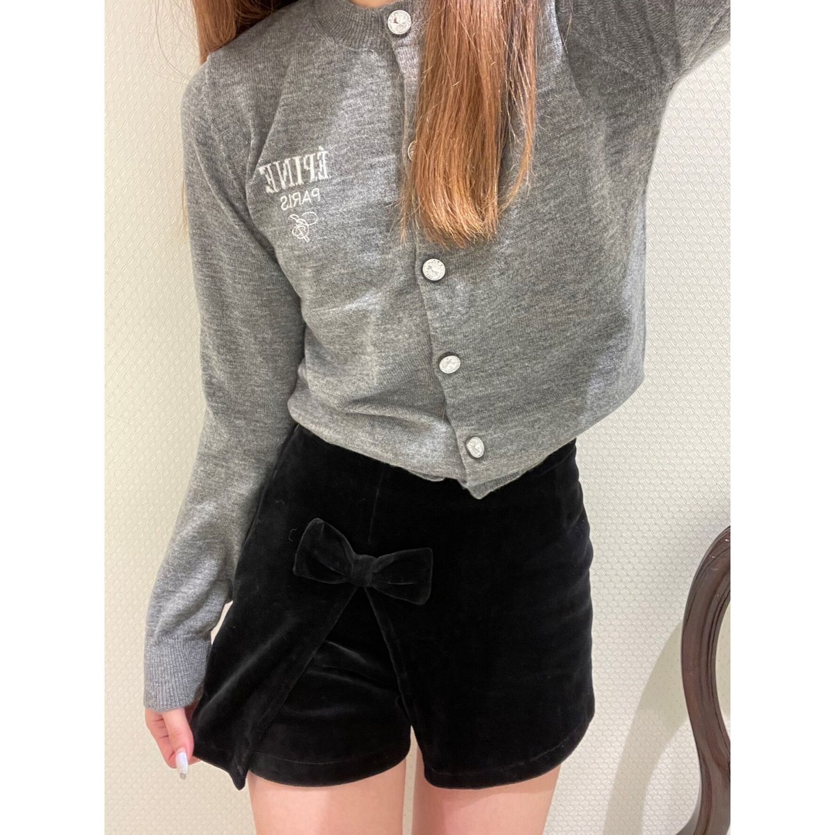 ribbon skirt pants （2color） | épine