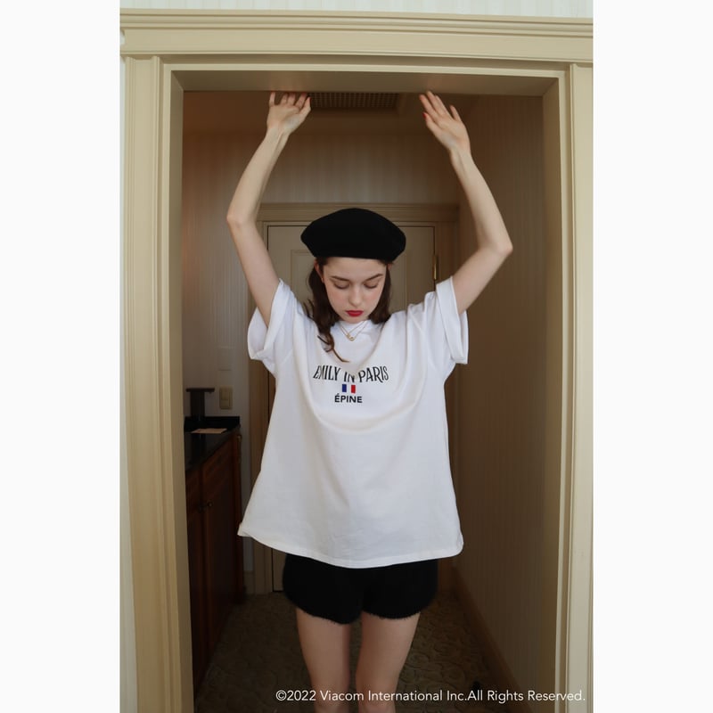 Emily in Paris×épine》French big tee | épine