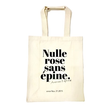 épine original canvas tote bag