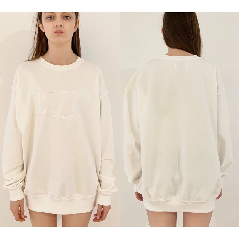 ÉPINE PARIS big sweat white×white | épine