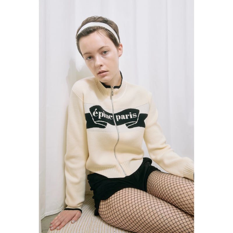 épine paris ribbon zip knit (3color) | épine épine paris ribbon zip knit (3color) | épine
