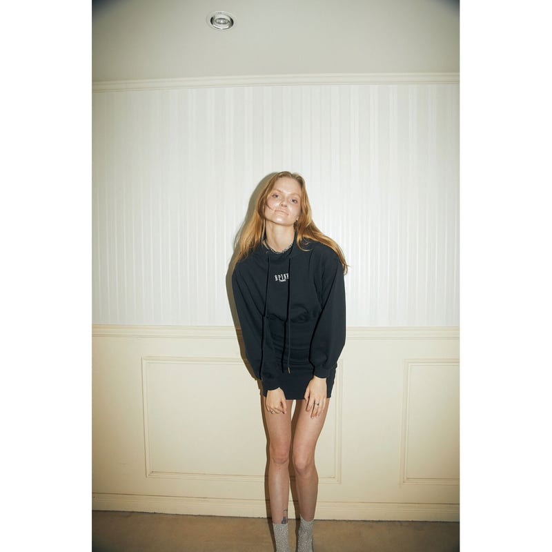 ÉPINE PARIS hoodie onepiece navy×white | épine ÉPINE PARIS hoodie onepiece navy×white | épine