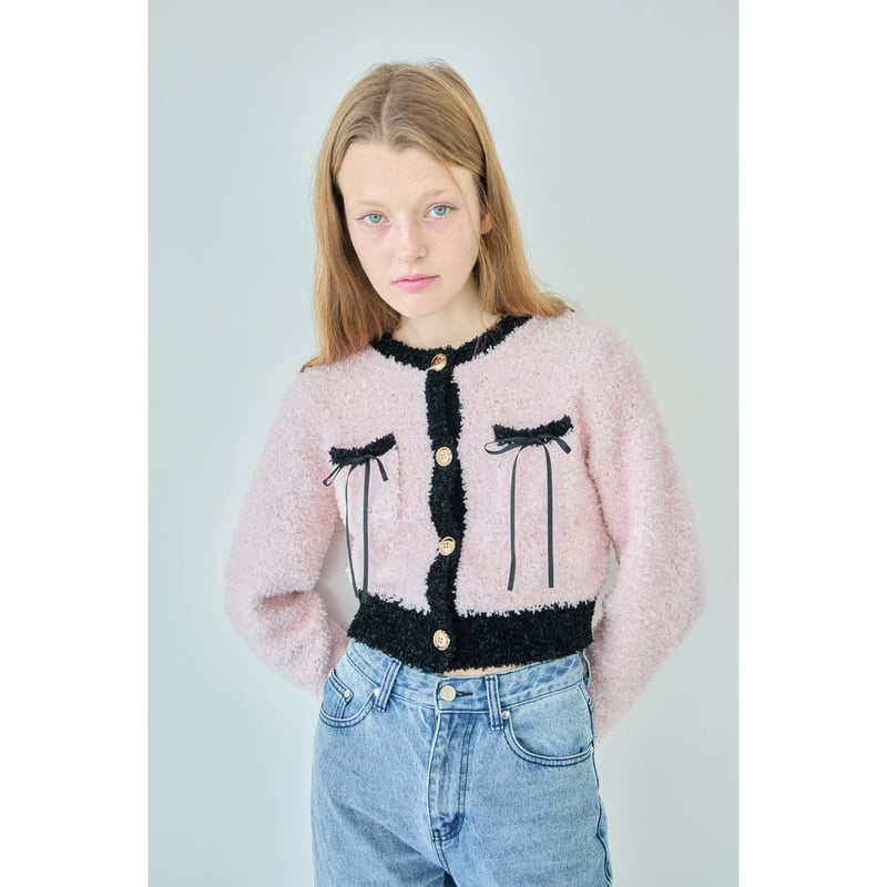 épine ribbon piping cardigan(2color) | épine épine ribbon piping cardigan(2color) | épine