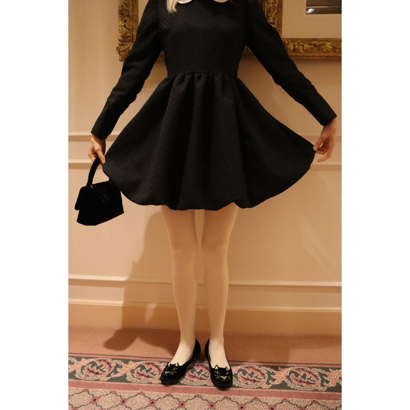 Jacquard balloon onepiece | épine Jacquard balloon onepiece | épine