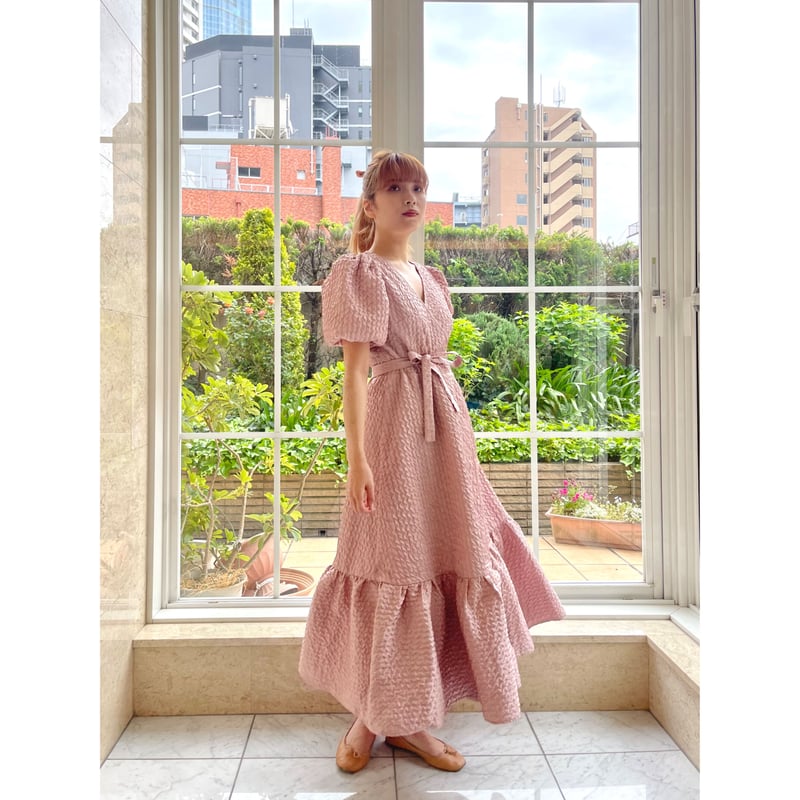 GHOSPELL》 Impossible Midi Wrap Dress (01) | épine