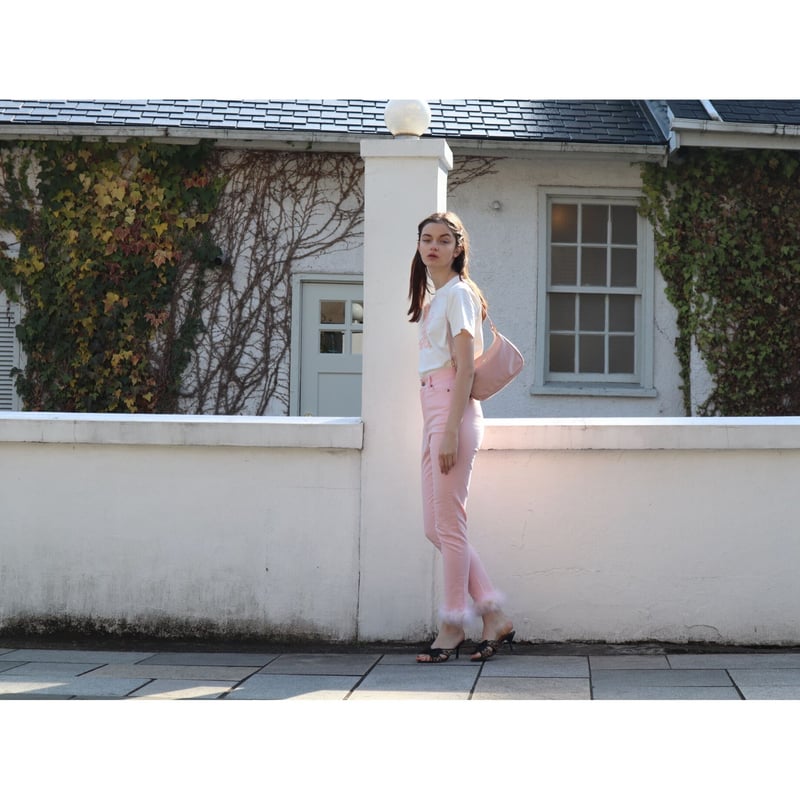 GW限定セール ♡ épine skinny denim baby pink