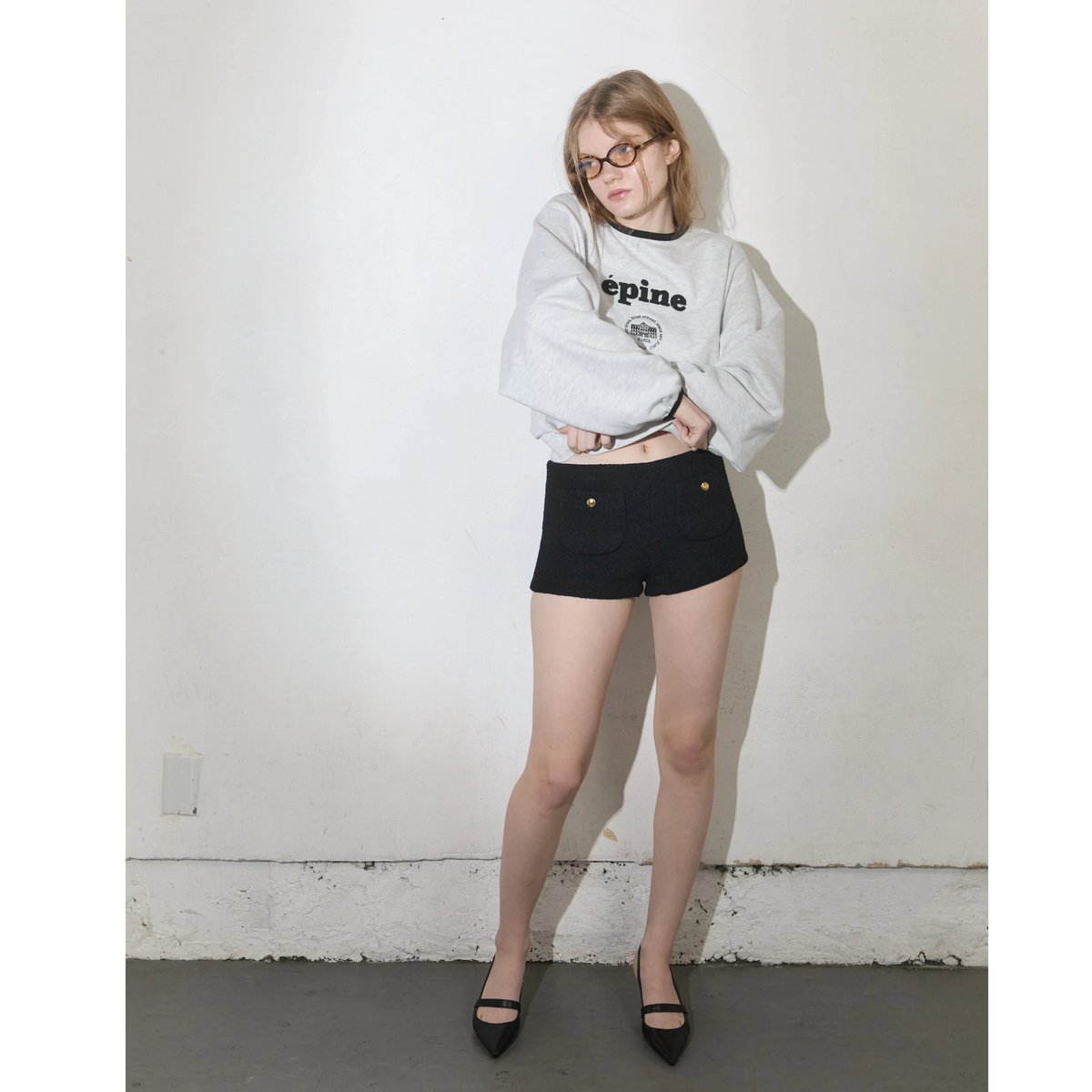 épine piping volume logo sweat（2color） | épine