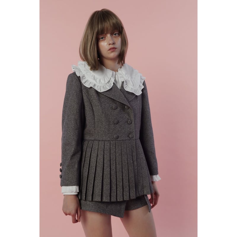 épine double frill collar（2color） | épine