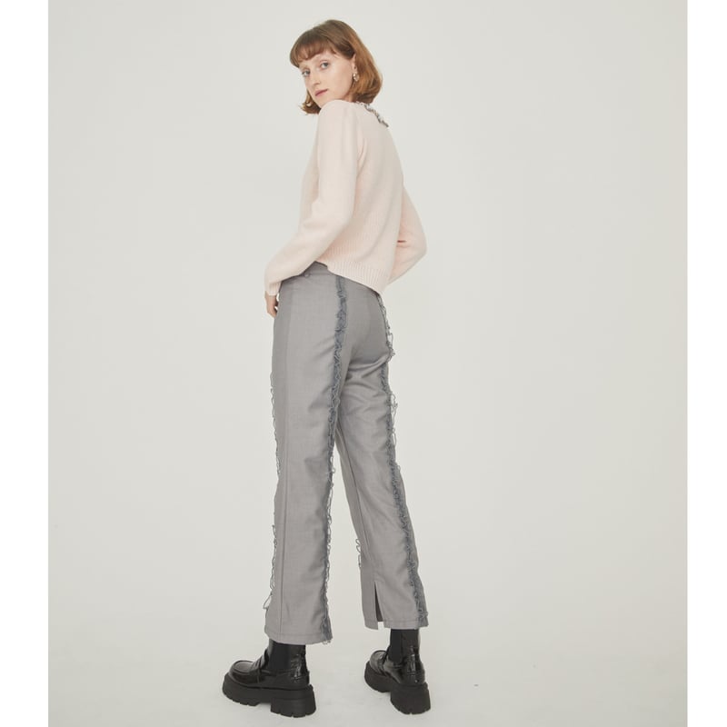 é tulle frill slacks pants | épine