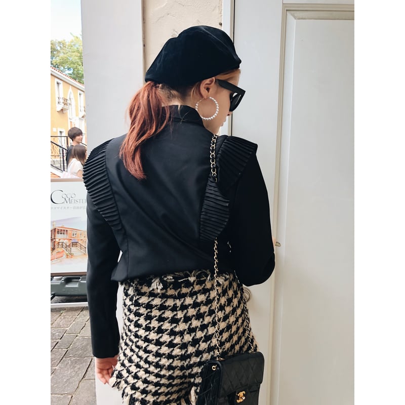 pleats design blouse | épine