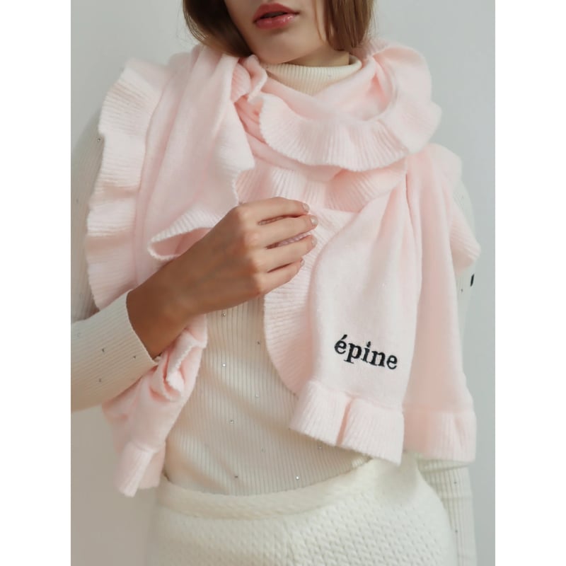 épine frill knit muffler(3color) | épine épine frill knit muffler(3color) | épine