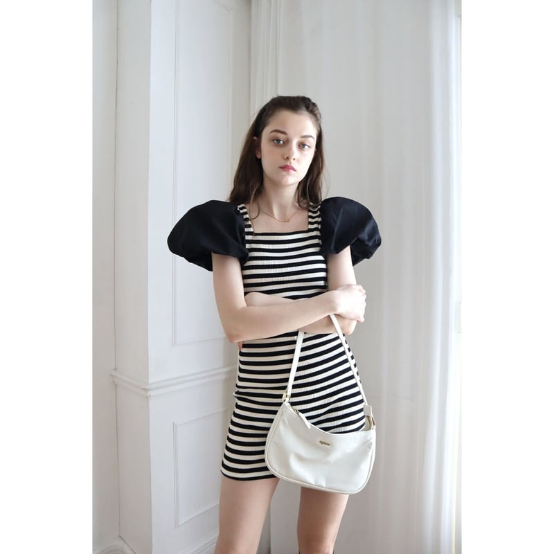 é label balloon border rib onepiece | épine 