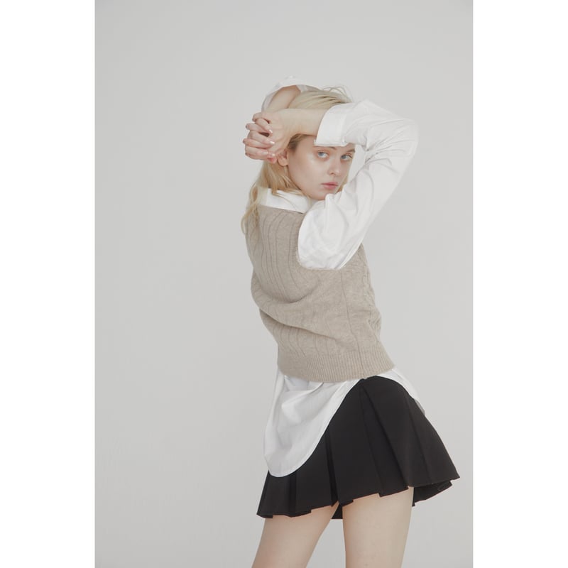 épine over design shirt white | épine