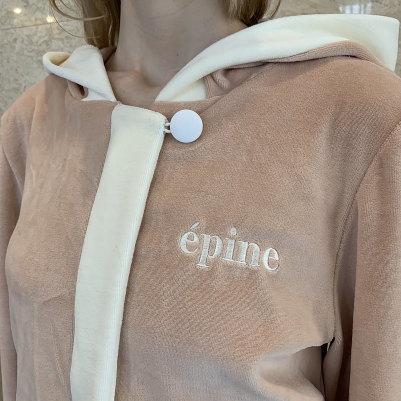 限定品】épine jersey set up pink beige | épine