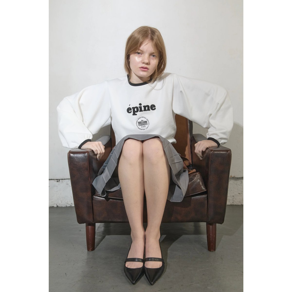 épine piping volume logo sweat（2color） | épine