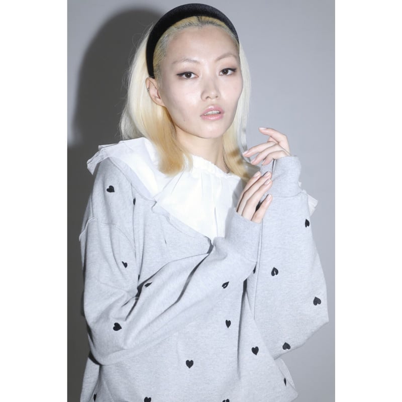 épine - epine Heart &Broken heart sweat gray Heart &Broken heart sweat gray | épine