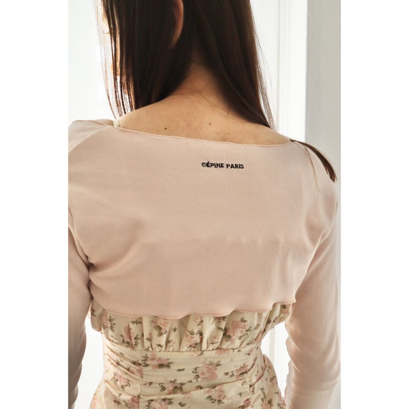 ÉPINE PARIS mellow crroped cardigan