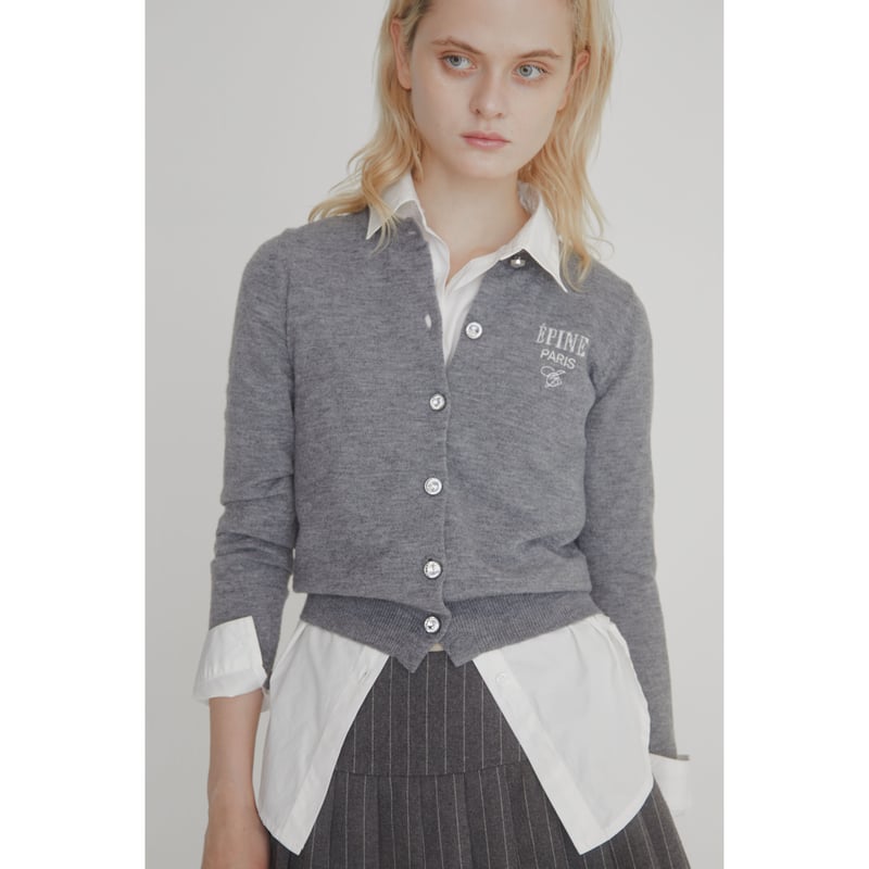 【大幅値下げ！】ピンク カーディガンepine bijou cardigan sheep bijou volume cardigan pink | épine