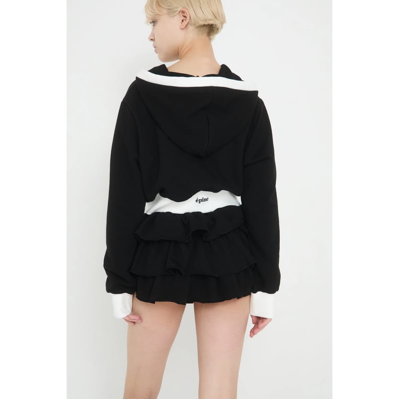 é ribbon piping zip hoodie(2color) | épine é ribbon piping zip hoodie(2color) | épine
