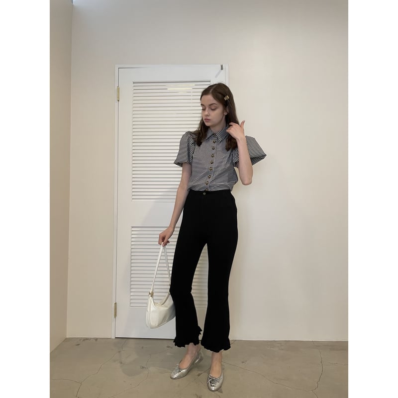 épine frill slit skirt black エピヌ スカート épine frill slit skirt black エピヌ スカート